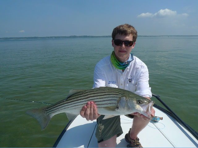 Flats fishing in Shinnecock Bay w Max Kramer